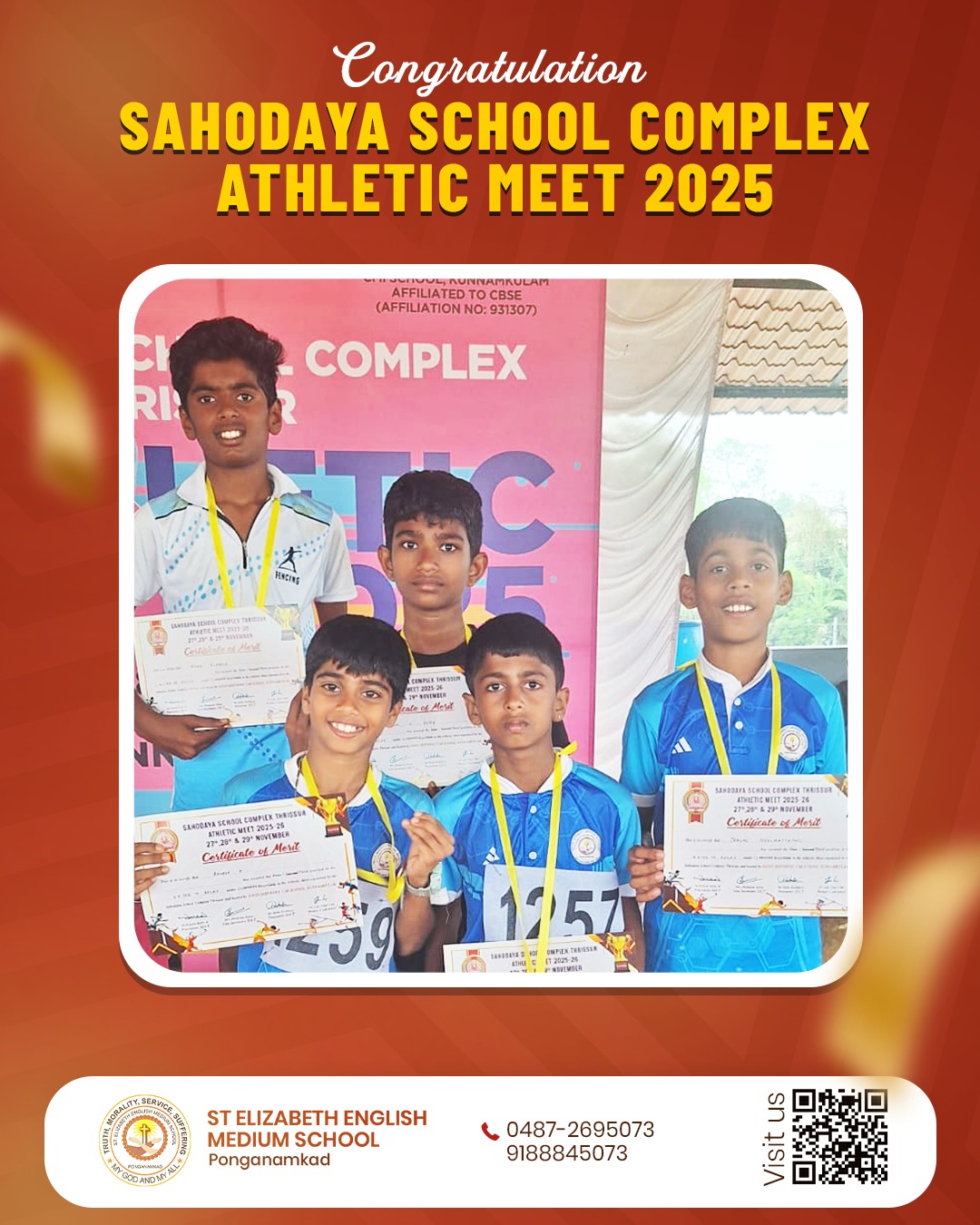 SAHODAYA SCHOOL COMPLEX ATHLETIC MEET 2025