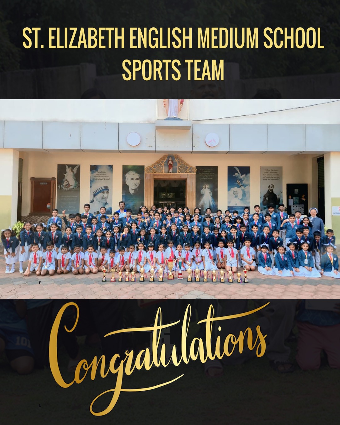 ST. ELIZABETH ENGLISH MEDIUM SCHOOL SPORTS TEAM