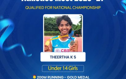 KERALA STATE CBSE CLUSTER X ATHLETICS MEET 2026-2027