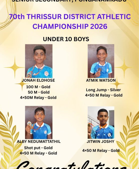 70th THRISSUR DISTRICT ATHLETIC CHAMPIONSHIP 2026