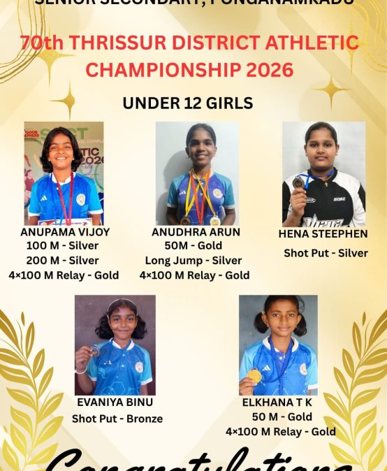 70TH THRISSUR DISTRICT ATHLETIC CHAMPIONSHIP 2026