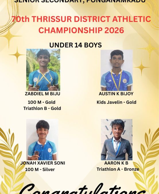 70TH THRISSUR DISTRICT ATHLETIC CHAMPIONSHIP 2026